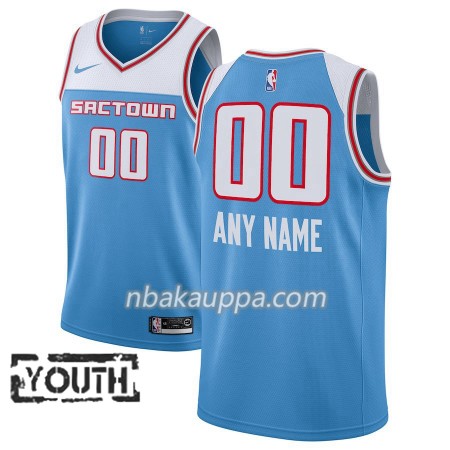 Sacramento Kings Custom 2018-19 Nike City Edition Sininen Pelipaidat Swingman - Lasten